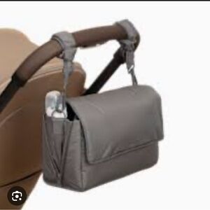 Calpak stroller caddy grey